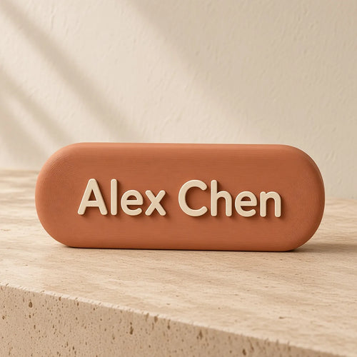 Desk Nameplate, a FLOOP studio object design render
