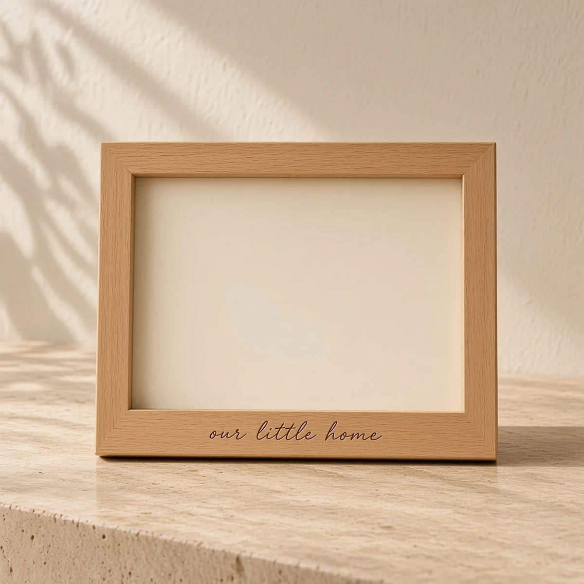 Engraved Photo Frame, a FLOOP keepsake frame design render