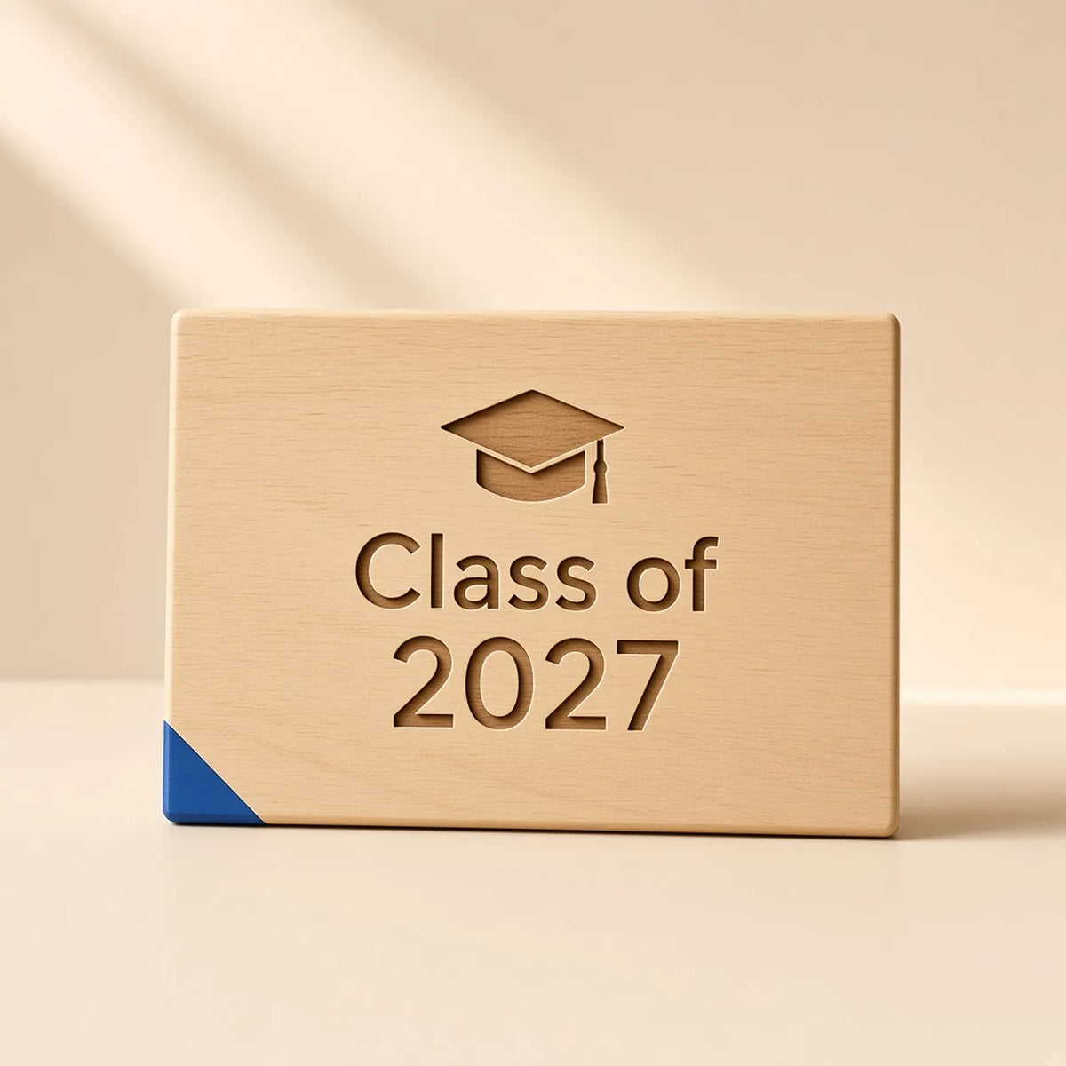 Graduation Sign, a FLOOP milestone set design render
