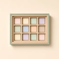 Growing Up Frame, a FLOOP keepsake frame design render