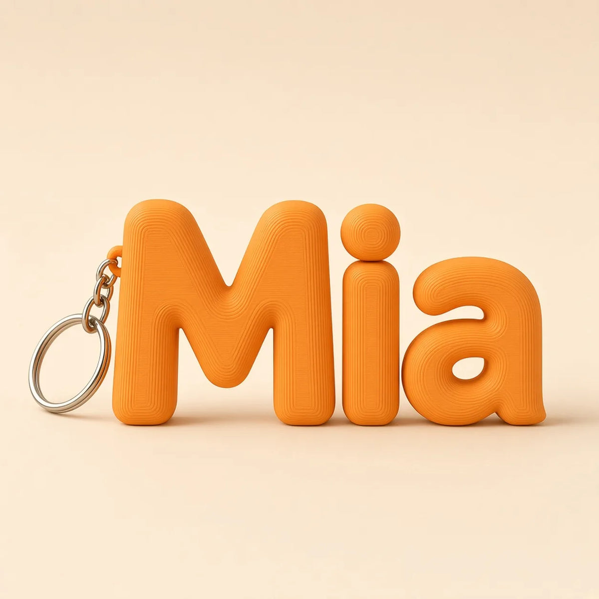Name Keychain, a FLOOP studio object design render