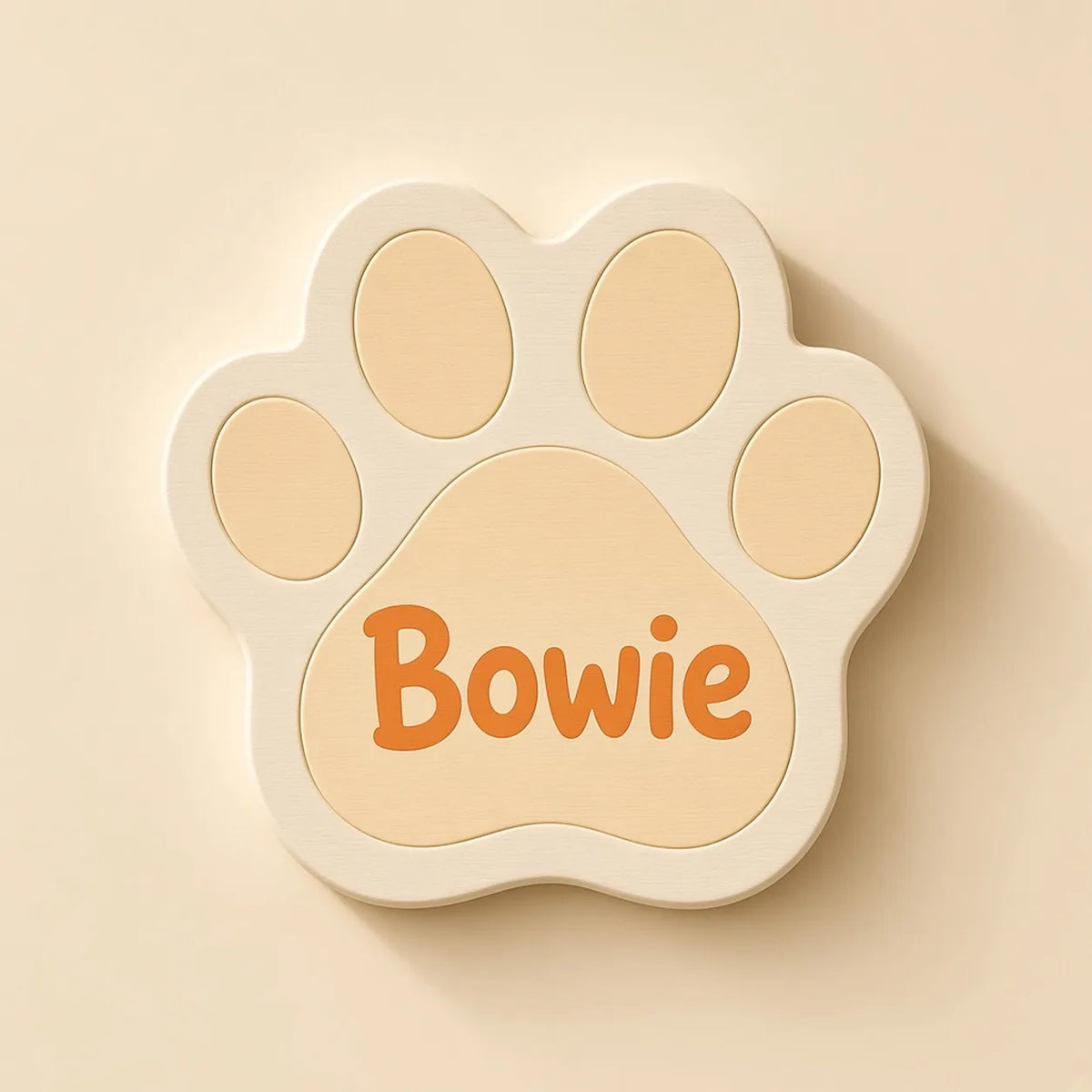 Pet Name Sign, a FLOOP name sign design render