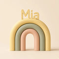 Rainbow Name Plaque, a FLOOP name sign design render
