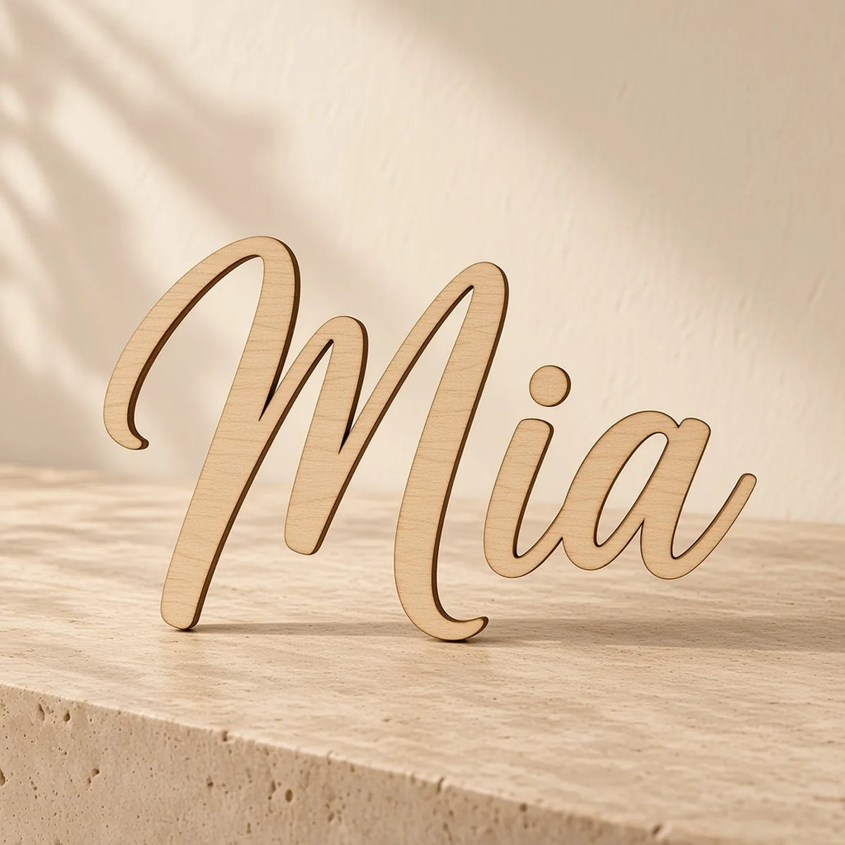 Script Name Sign, a FLOOP name sign design render