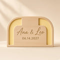Wedding Date Sign, a FLOOP name sign design render
