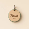 Wooden Pet Tag, a FLOOP studio object design render